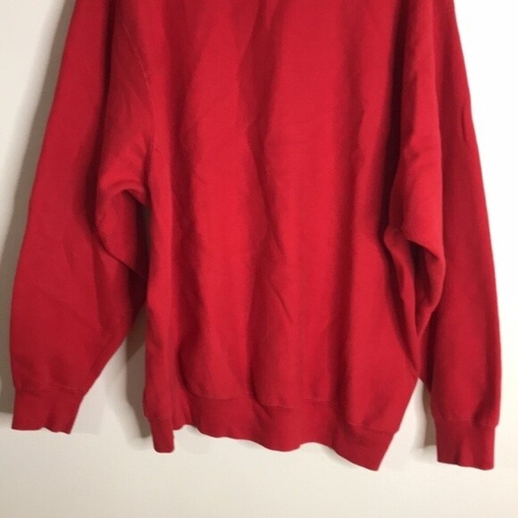 Steve & Barry’s outfitters 90s Ohio state oversized red pullover sweatshirt XXL - Picture 9 of 10